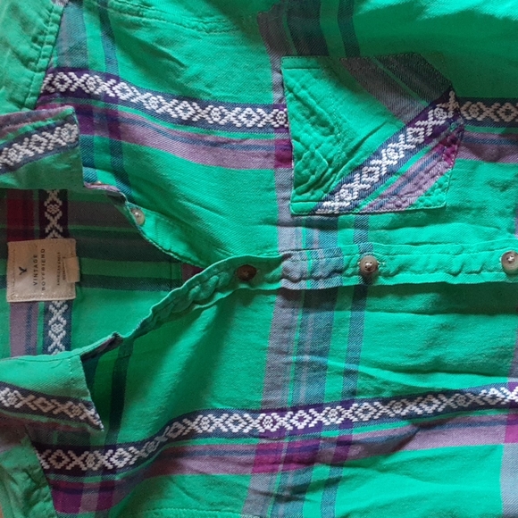American Eagle Vintage Boyfriend shirt - Picture 5 of 9